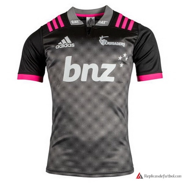 Camiseta Entrenamiento Crusaders 2018 Gris Rugby